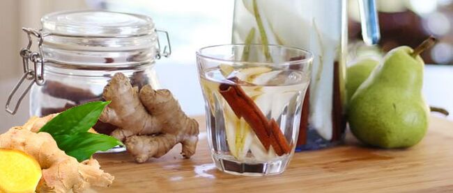 Tincture аз ginger дар арақ