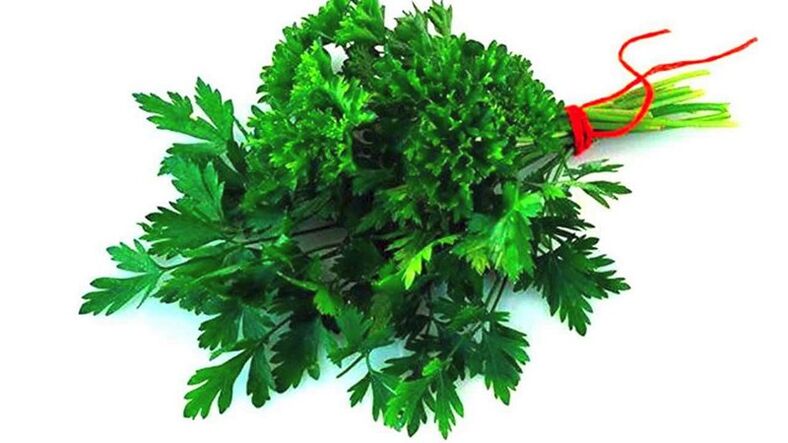 Parsley барои баланд бардоштани потенсиалӣ дар мардон